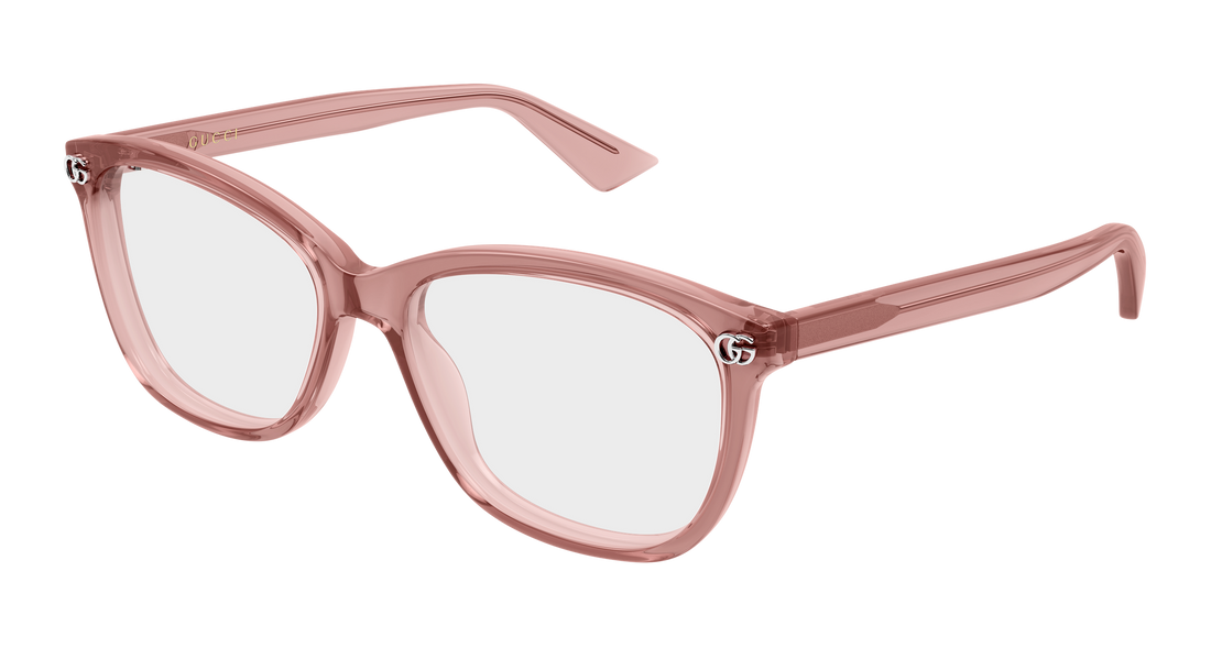 Brillen gucci gg2113o 008 rosa rectangular / squared femenino größe 55mm - Hauptansicht