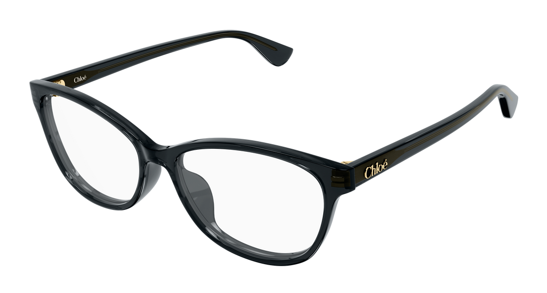 Óculos graduados chloé ch0394ol 006 gris cat eye femenino tamanho 57mm - Vista principal