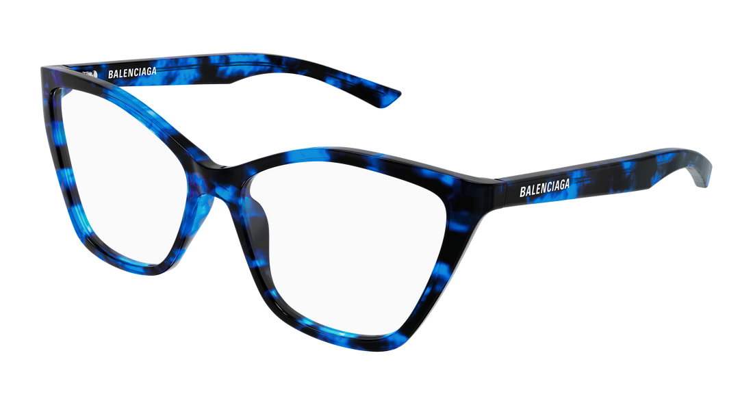 Occhiali da vista balenciaga bb0405o 005 azul butterfly femenino taglia 57mm - Vista principale