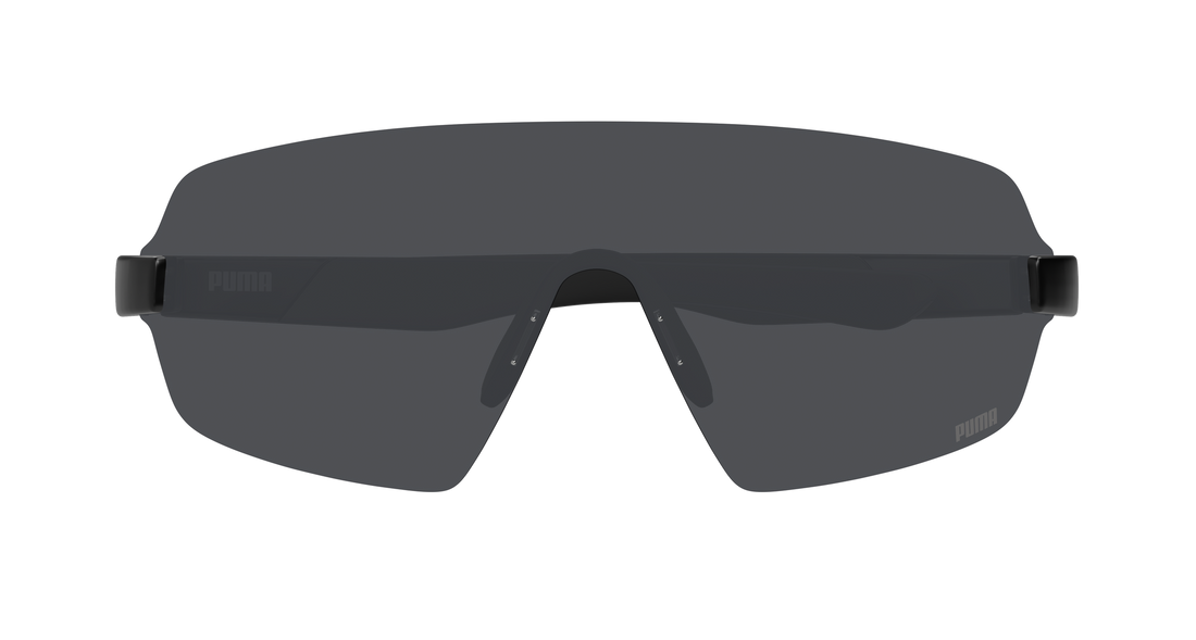 Sunglasses puma pu0541s 001 negro shield masculino size 99mm - Detailed view