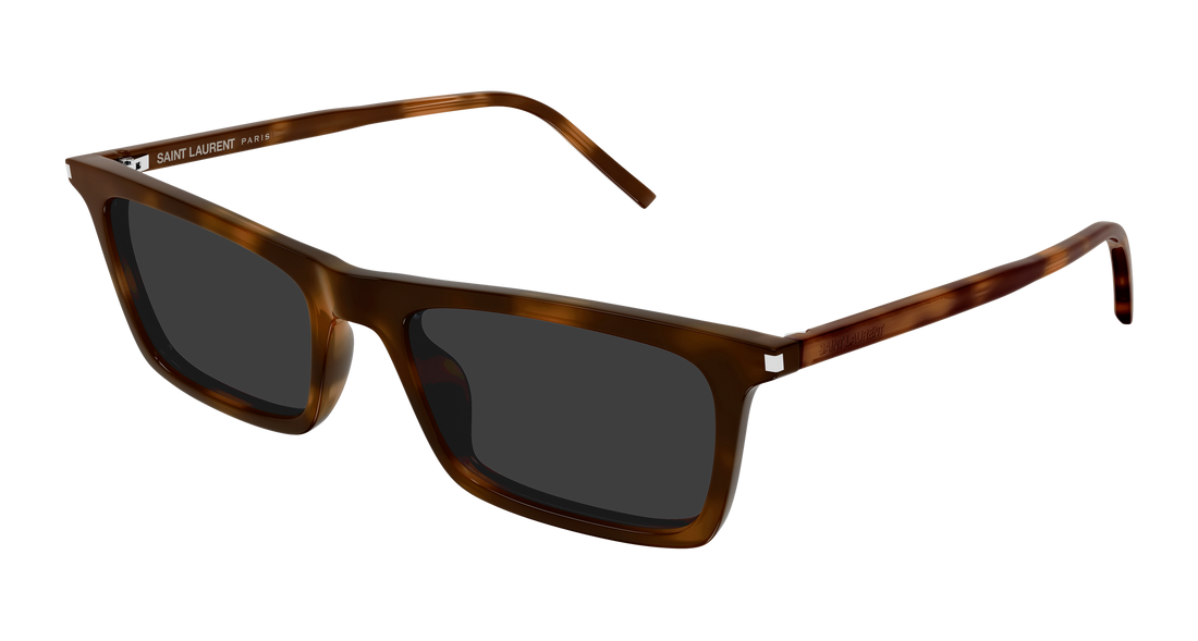 Óculos de sol saint laurent sl 890 betty thin 003 havana rectangular / squared unisex tamanho 54mm - Vista principal