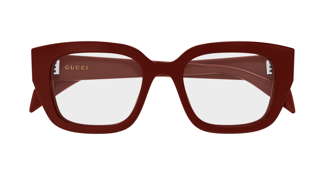Occhiali da vista gucci gg2021o 003 burdeos cat eye femenino taglia 50mm - Vista dettagliata