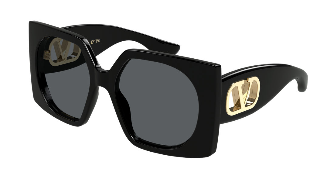 Sunglasses valentino vg0002s 001 negro rectangular / squared femenino size 55mm - Main view