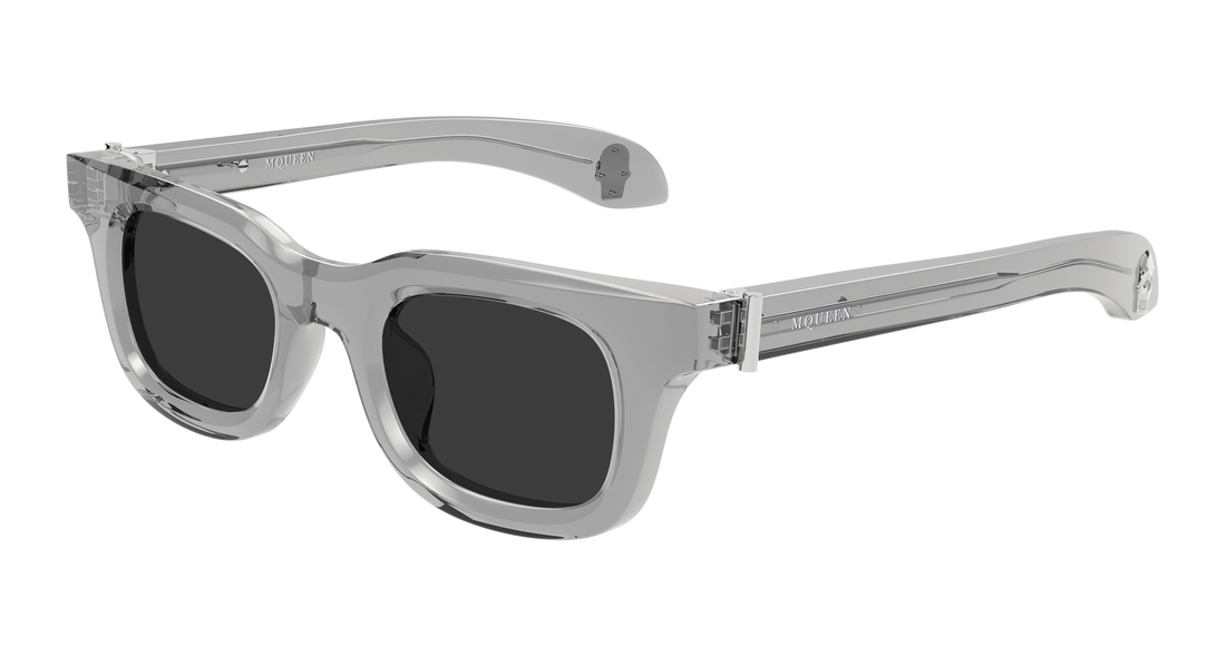 Sunglasses alexander mcqueen am0547s 003 gris rectangular / squared masculino size 46mm - Main view
