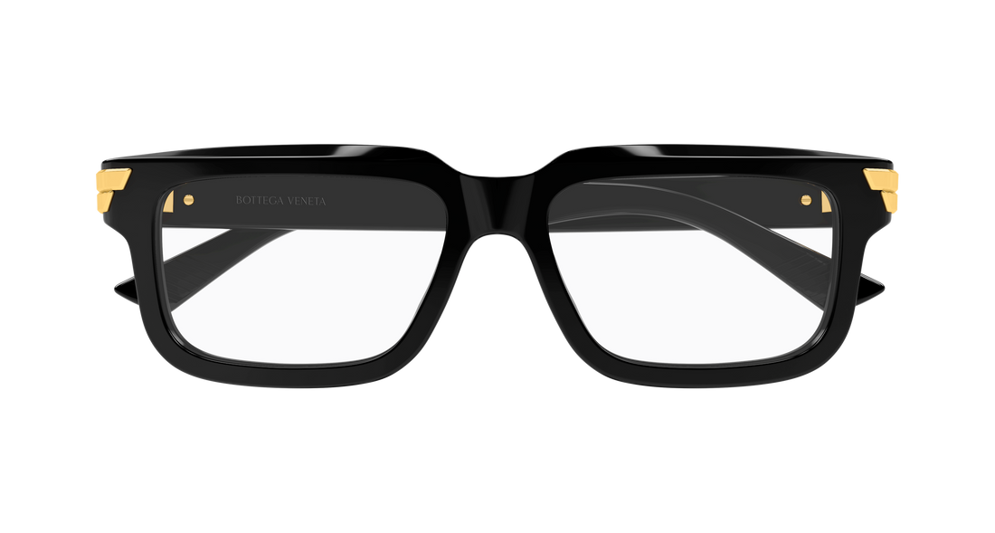Glasögon bottega veneta bv1490o 012 negro rectangular / squared unisex storlek 55mm - Detaljvy