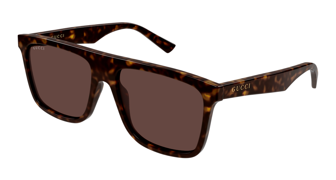 Óculos de sol gucci gg2182s 002 havana rectangular / squared masculino tamanho 57mm - Vista principal