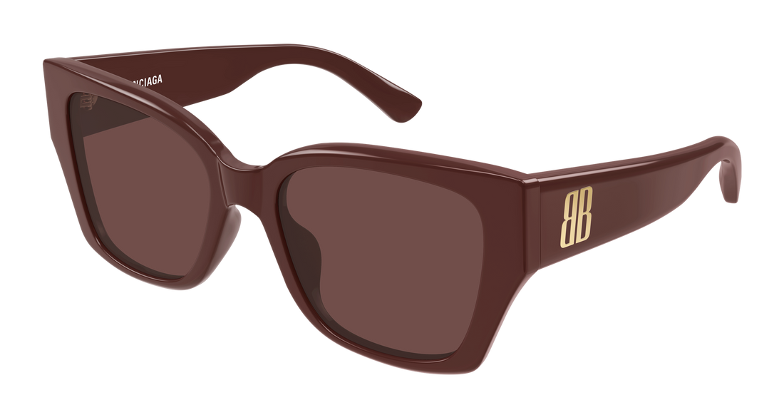 Occhiali da sole balenciaga bb0474s 003 burdeos butterfly femenino taglia 55mm - Vista principale