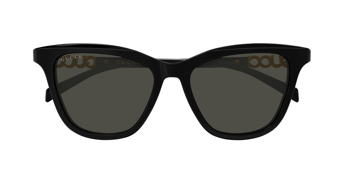 Óculos de sol gucci gg2032s 006 negro cat eye femenino tamanho 52mm - Vista de detalhe