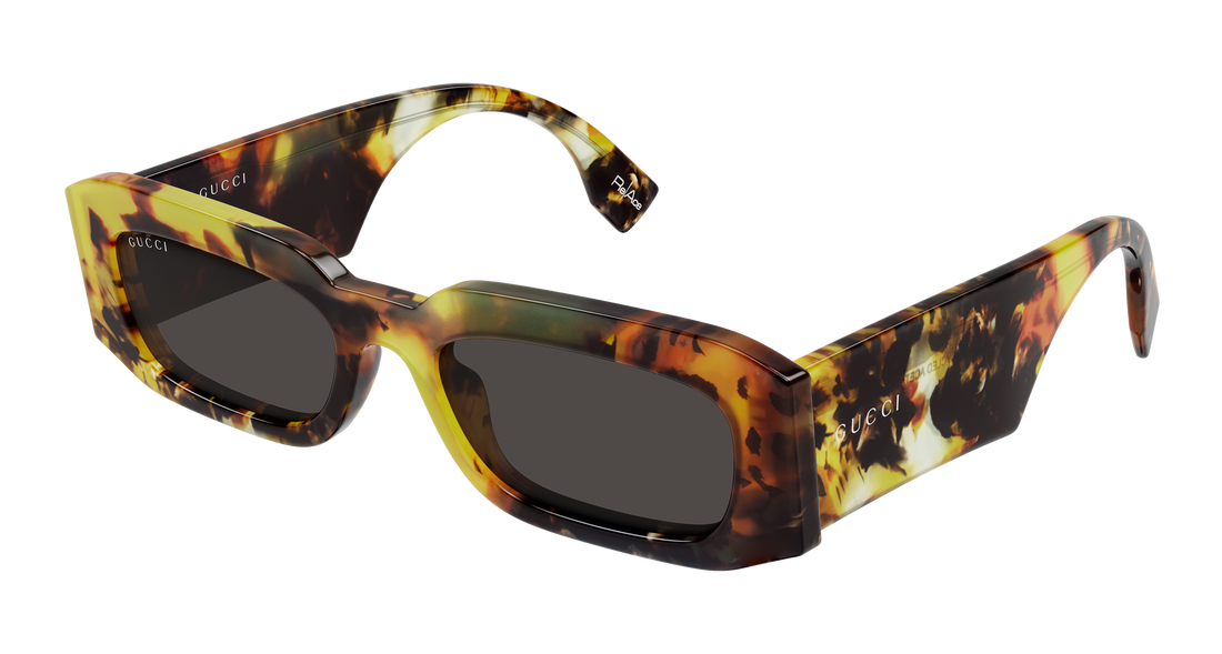 Solglasögon gucci gg2151s 006 havana rectangular / squared masculino storlek 54mm - Huvudvy