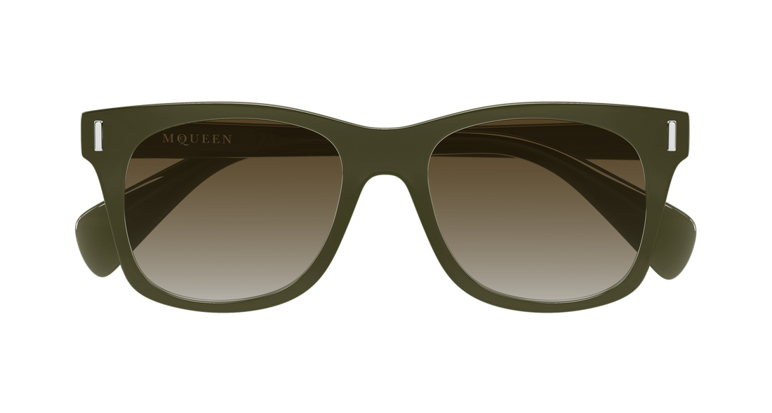 Sonnenbrillen alexander mcqueen am0551s 003 verde rectangular / squared masculino größe 52mm - Detailansicht
