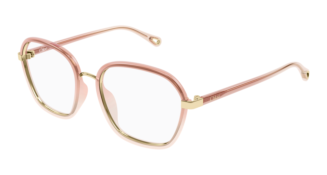 Brillen chloé ch0309o 006 naranja rectangular / squared femenino größe 54mm - Hauptansicht