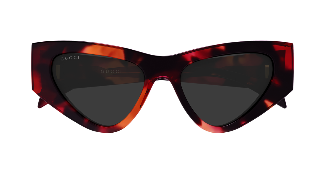 Okulary przeciwsłoneczne gucci gg2019s 002 havana cat eye femenino rozmiar 53mm - Widok szczegółowy
