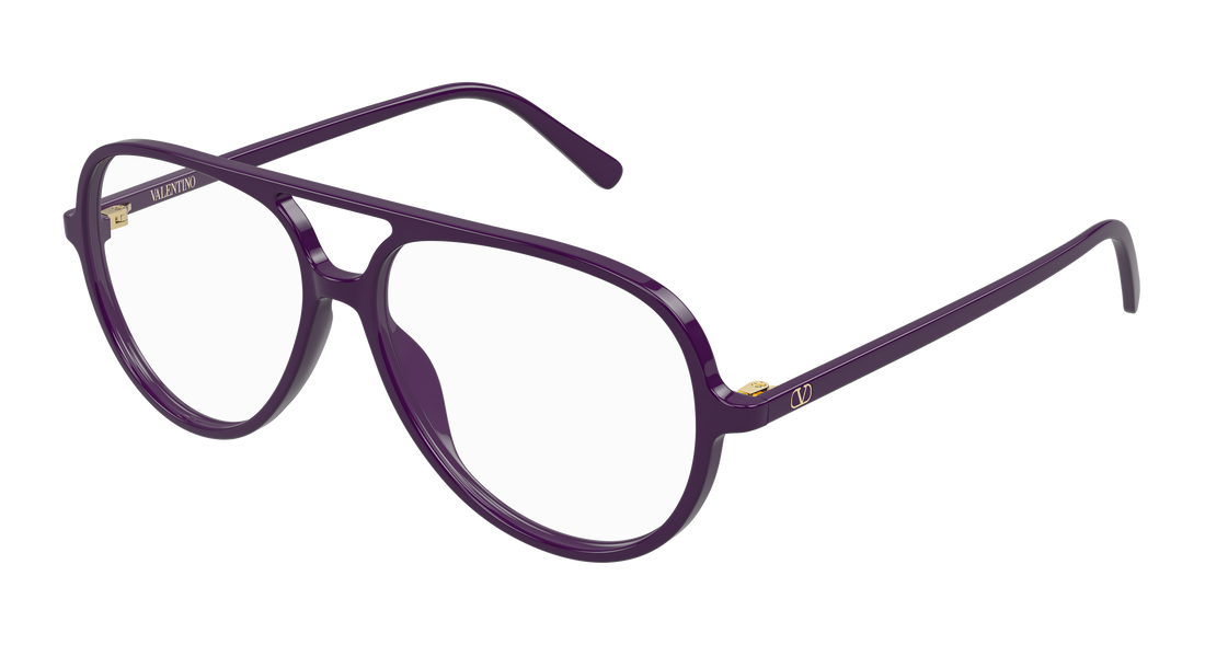Glasögon valentino vg0023o 005 morado round/oval/panthos femenino storlek 56mm - Huvudvy