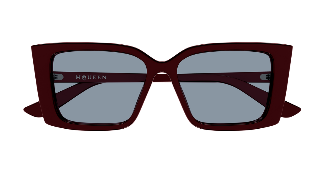 Occhiali da sole alexander mcqueen am0578s 003 rojo cat eye femenino taglia 56mm - Vista dettagliata