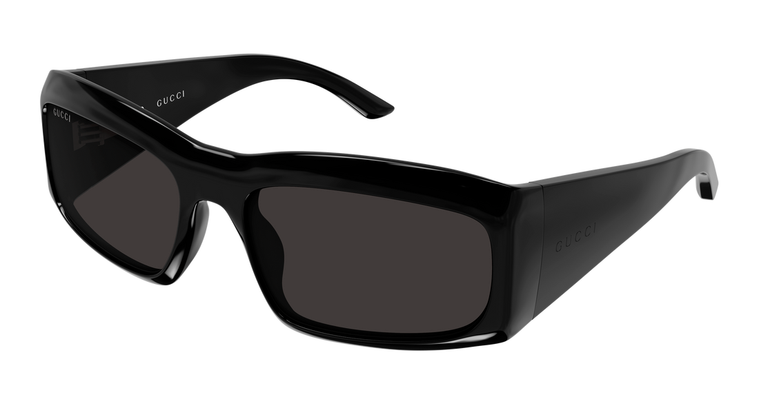 Óculos de sol gucci gg2273s 001 negro rectangular / squared unisex tamanho 63mm - Vista principal