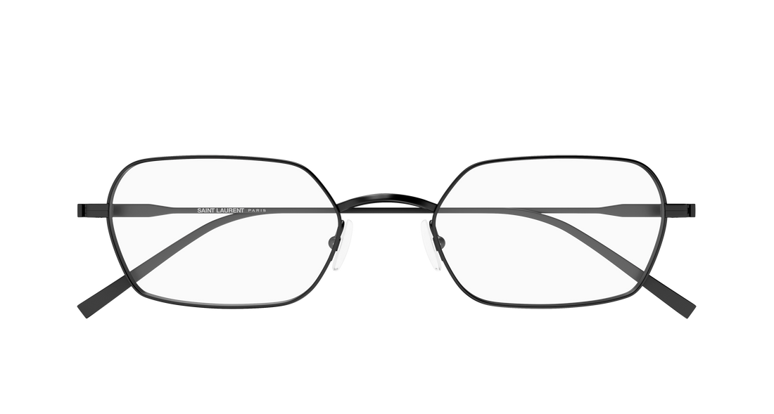 Prescription glasses saint laurent sl 952 opt 001 negro rectangular / squared masculino size 52mm - Detailed view