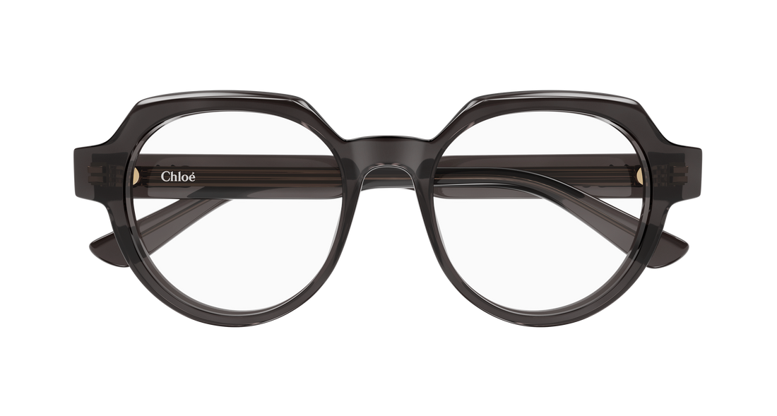 Dioptrijske naočale chloé ch0379o 001 gris geometrical/directional femenino veličina 51mm - Detaljni prikaz