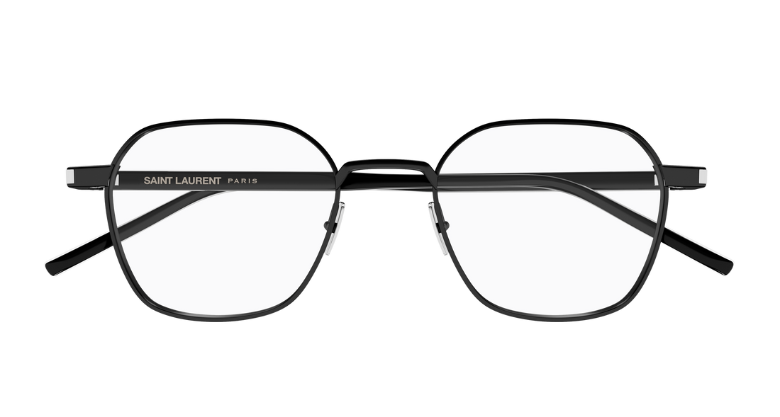 Lunettes de vue saint laurent sl 883 001 negro round/oval/panthos unisex taille 48mm - Vue détaillée