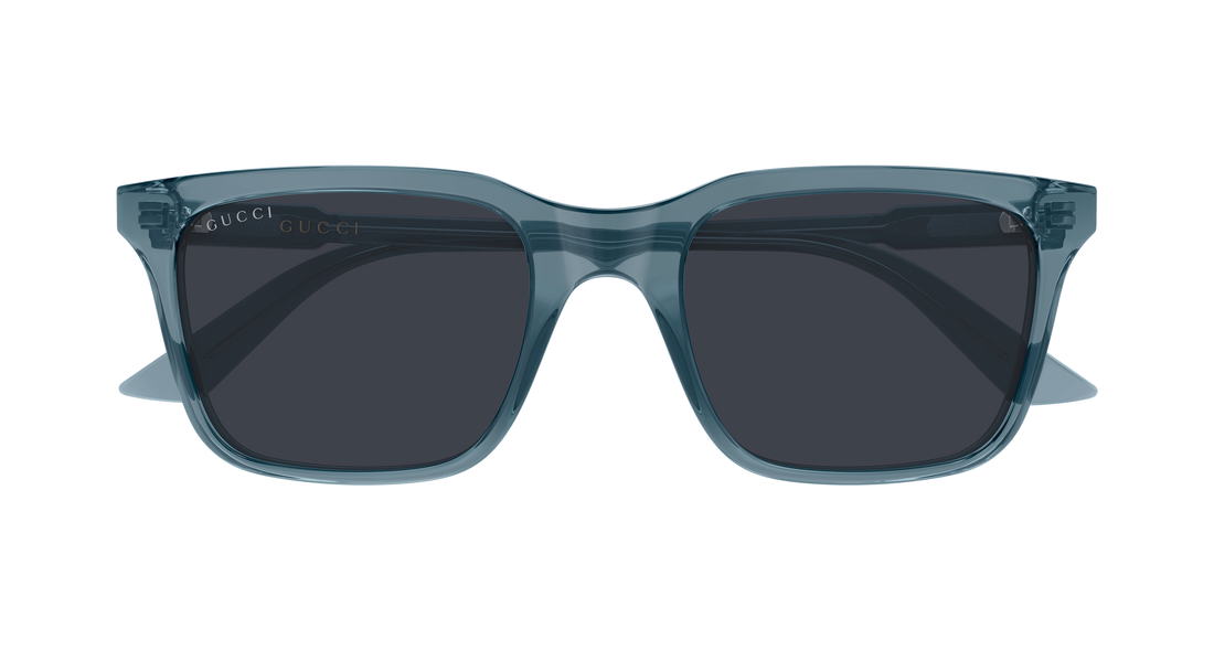 Lunettes de soleil gucci gg2114s 003 azul rectangular / squared masculino taille 53mm - Vue détaillée