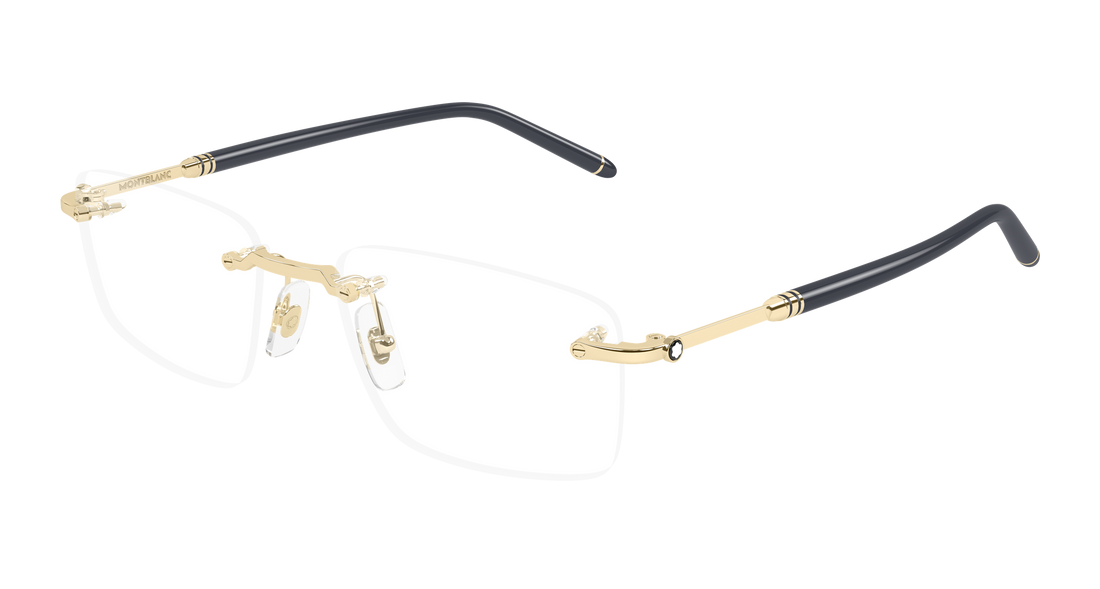 Occhiali da vista montblanc mb0480o 004 dorado rectangular / squared masculino taglia 54mm - Vista principale