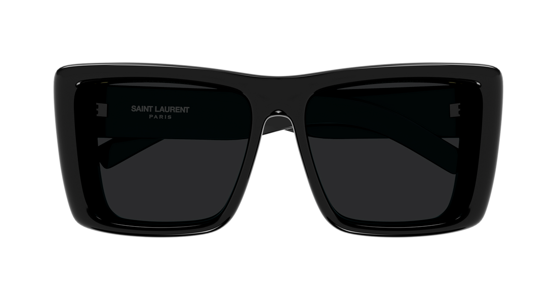 Óculos de sol saint laurent sl 900 howl 001 negro rectangular / squared femenino tamanho 61mm - Vista de detalhe