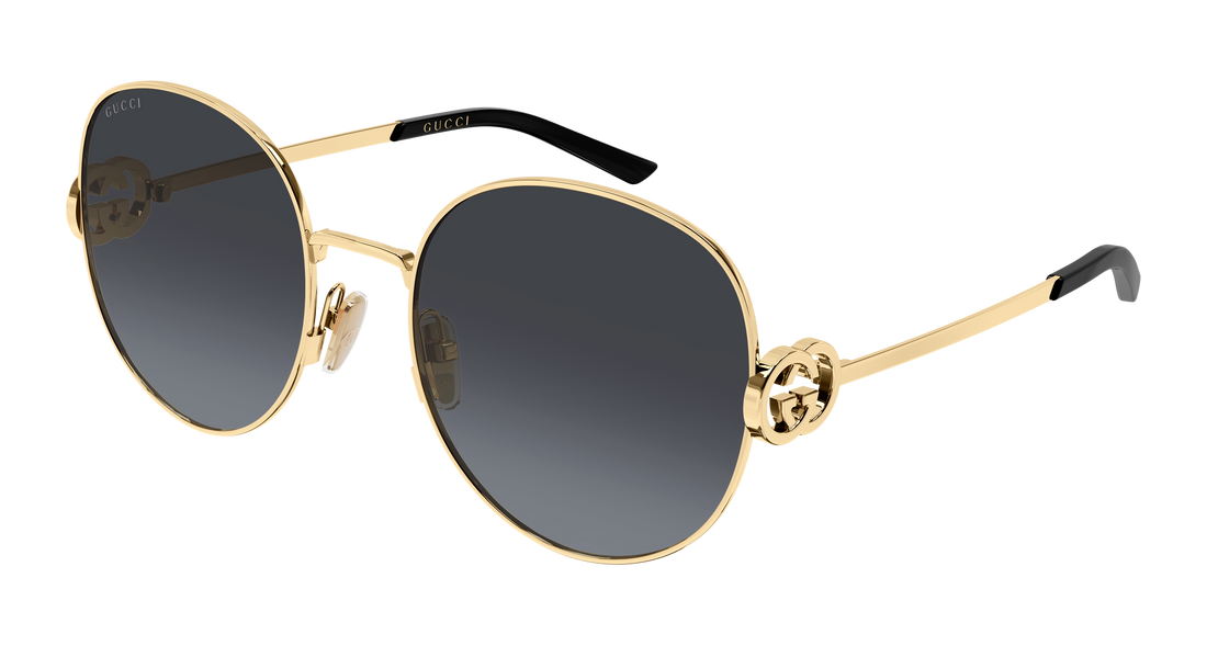 Lunettes de soleil gucci gg2047s 001 dorado round/oval/panthos femenino taille 58mm - Vue principale
