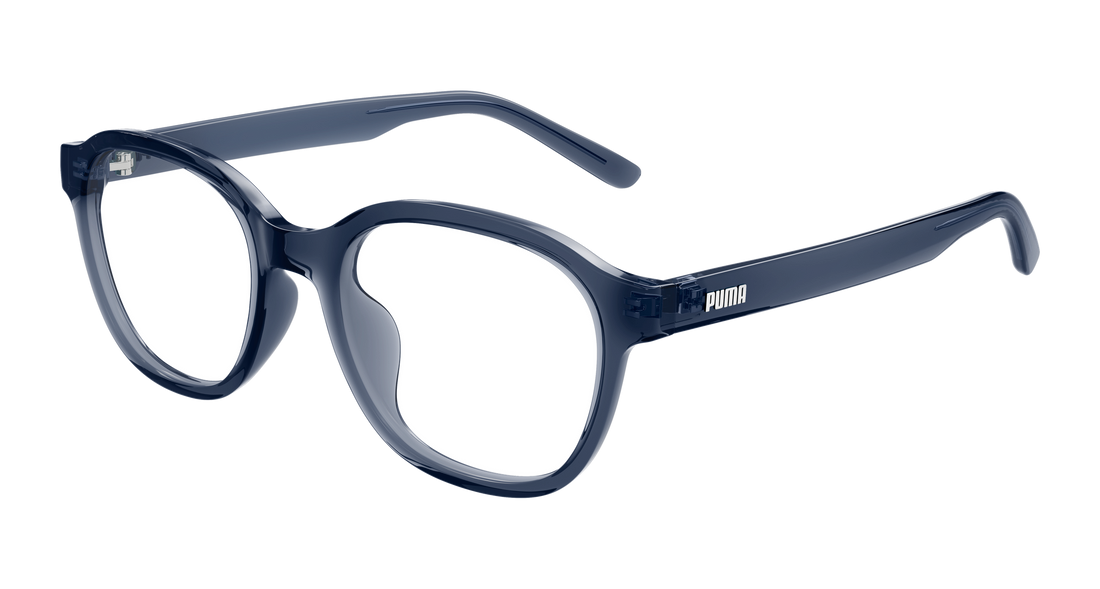 Óculos graduados puma pu0549oa 002 azul rectangular / squared masculino tamanho 52mm - Vista principal