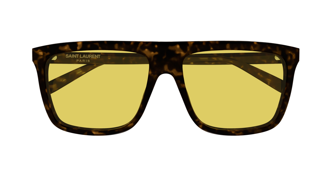 Sonnenbrillen saint laurent sl 904 003 havana rectangular / squared masculino größe 59mm - Detailansicht