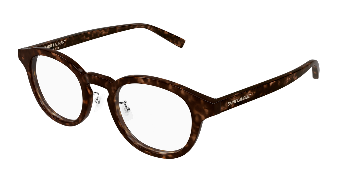 Brillen saint laurent sl 907/f 002 havana round/oval/panthos unisex größe 50mm - Hauptansicht