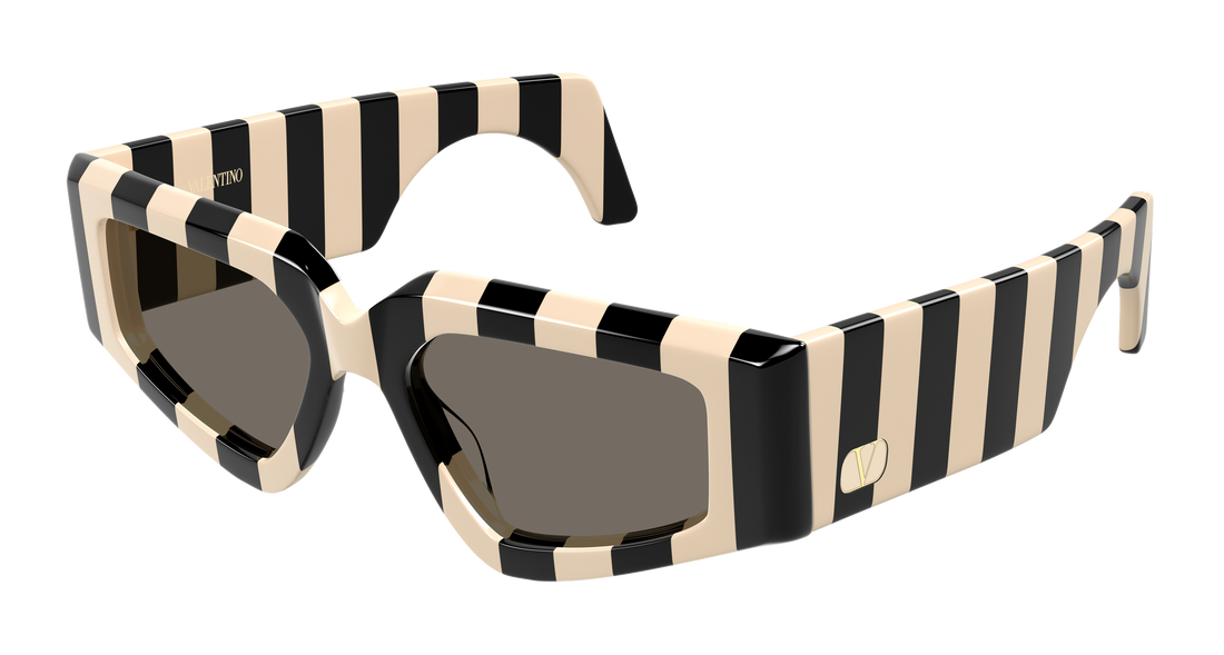 Sunglasses valentino vg0006s 004 beige geometrical/directional femenino size 53mm - Main view