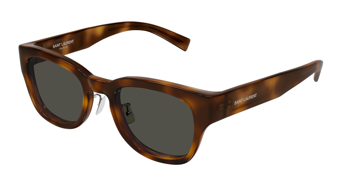 Óculos de sol saint laurent sl 957/j 002 havana rectangular / squared femenino tamanho 50mm - Vista principal