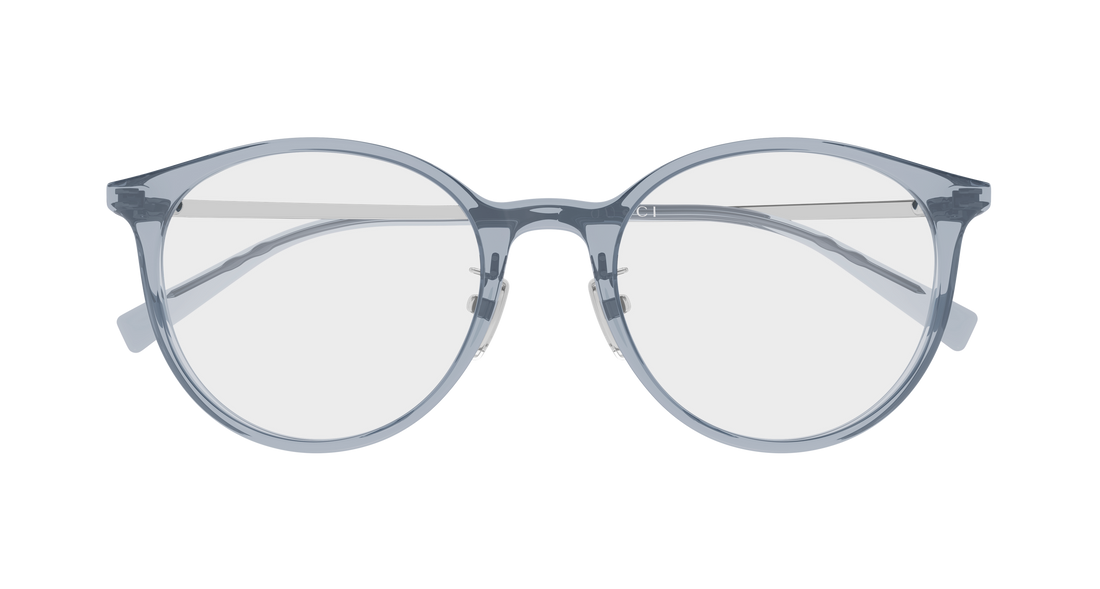 Brillen gucci gg2148oa 002 gris round/oval/panthos femenino größe 53mm - Detailansicht