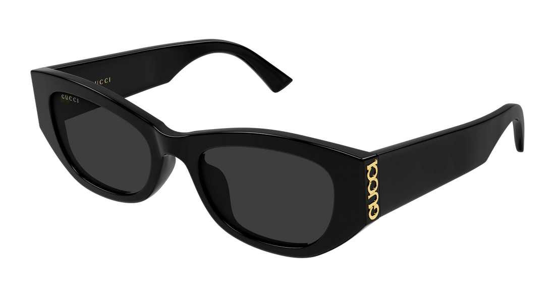 Occhiali da sole gucci gg2044sa 001 negro cat eye femenino taglia 53mm - Vista principale