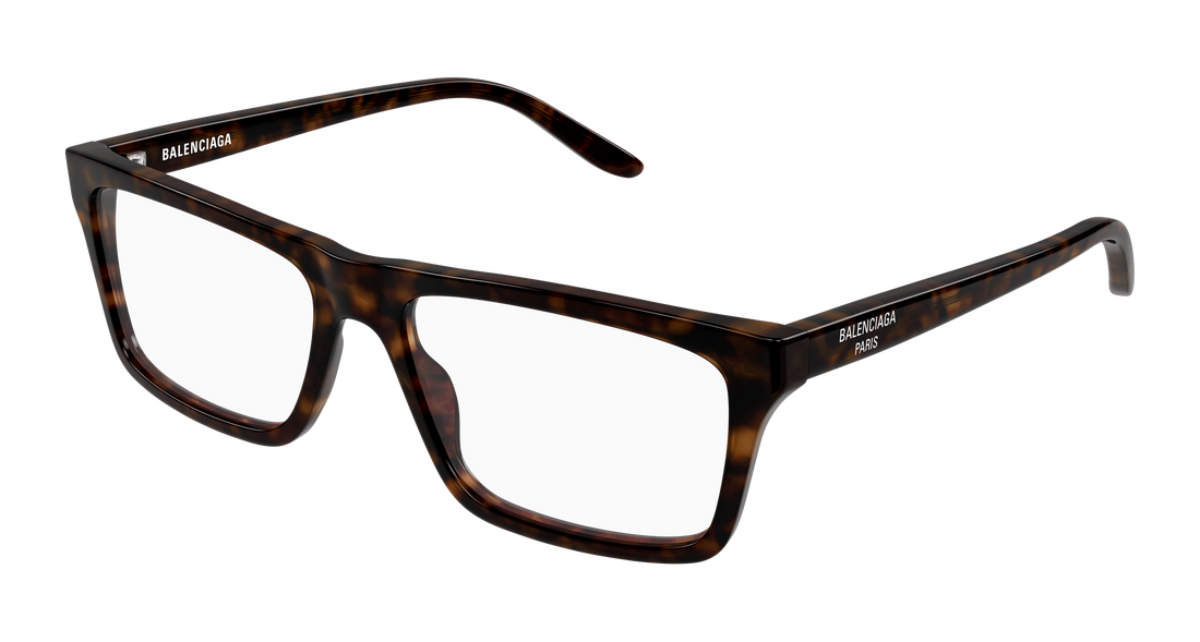 Dioptrijske naočale balenciaga bb0499o 002 havana rectangular / squared masculino veličina 57mm - Glavni prikaz