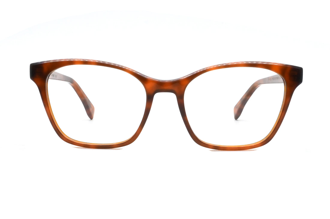 Óculos graduados greyhounders alma c3 terracota rojo cat eye femenino tamanho 53mm - Vista de detalhe