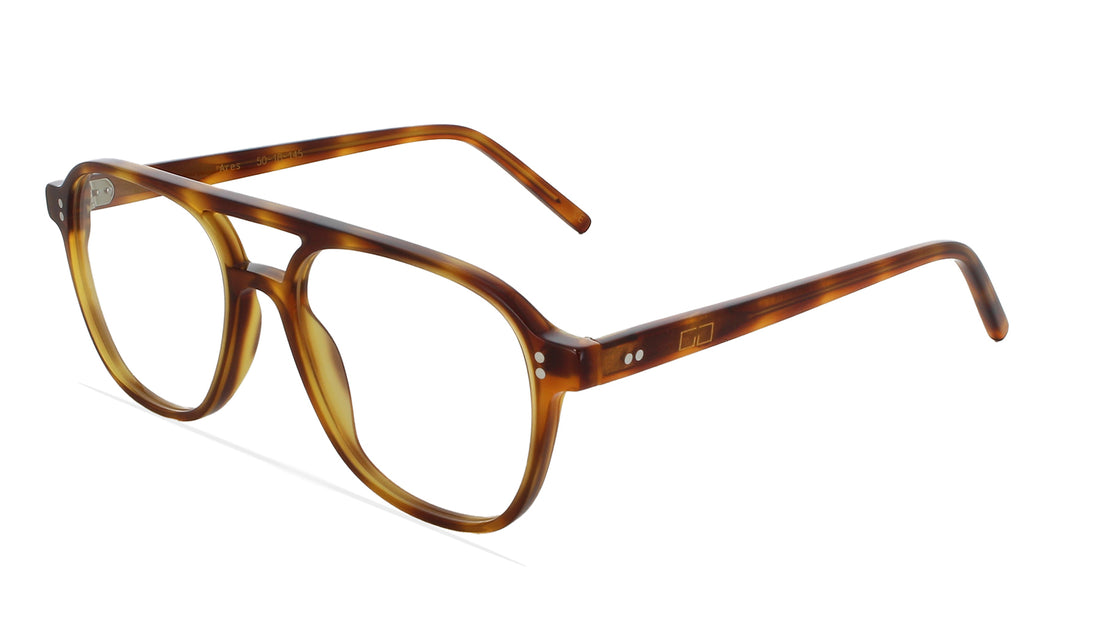 Lunettes de vue greyhounders ares havana havana pilot masculino taille 99mm - Vue principale