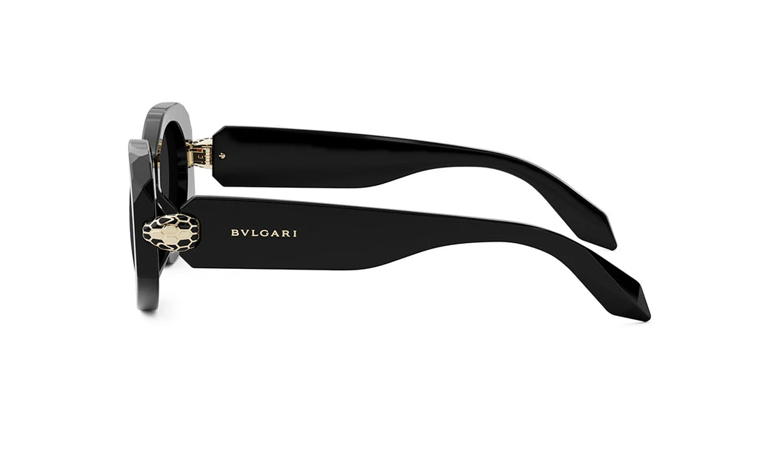 Sonnenbrillen bvlgari serpenti forever bv40007i 01a black oval femenino größe 52mm - Detailansicht