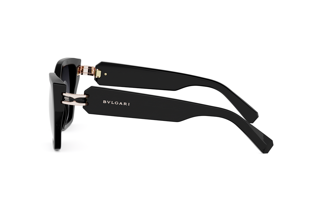 Sonnenbrillen bvlgari b.zero1 bv40097i 01b black cat eye femenino größe 54mm - Detailansicht