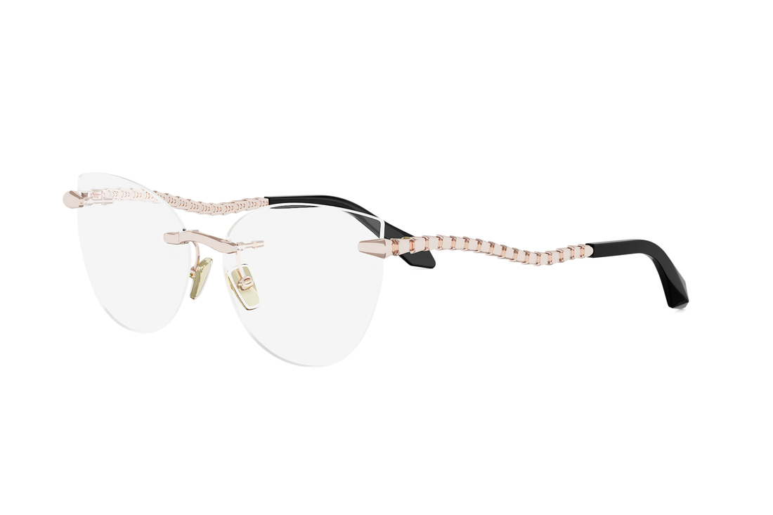Gafas graduadas bvlgari serpenti viper bv50082u 028 rose cat eye femenino talla 57mm - Vista principal