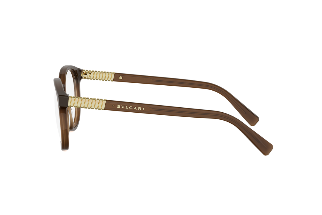 Gafas graduadas bvlgari tubogas bv50083i 050 brown pantos femenino talla 52mm - Vista de detalle