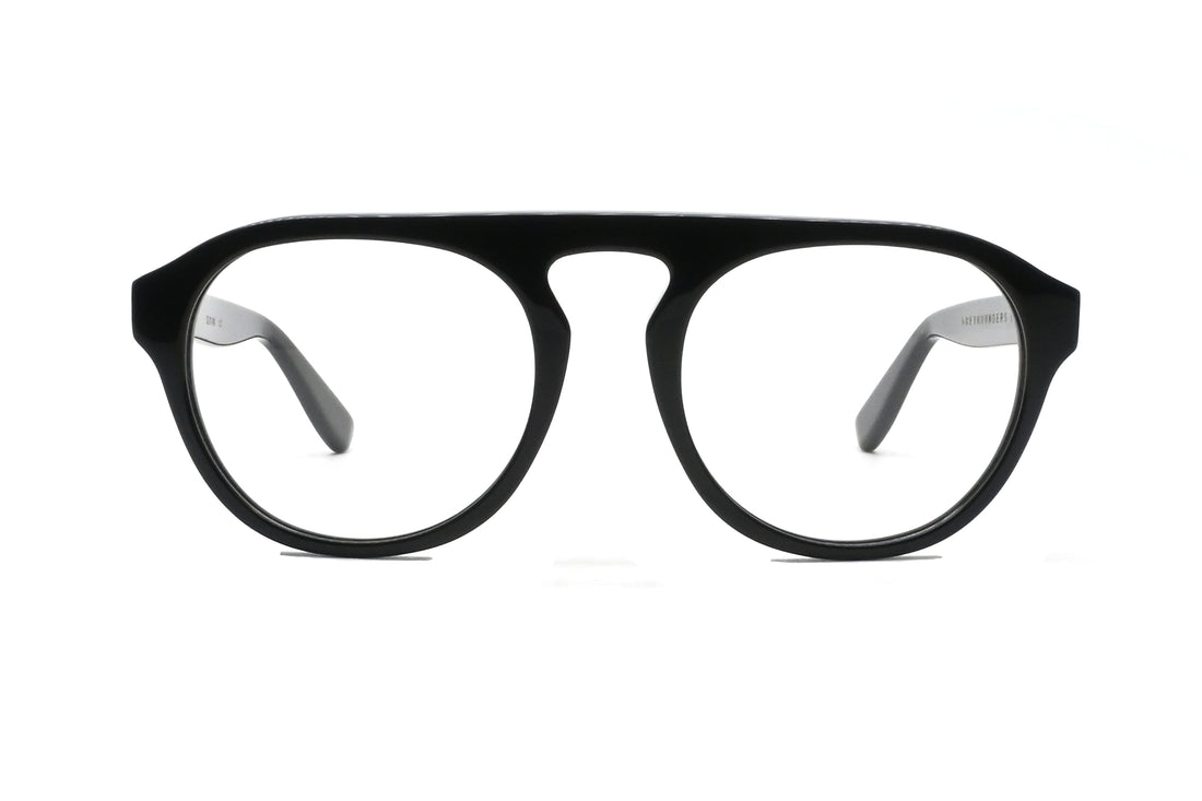 Óculos graduados greyhounders blai v c1 black negro pilot unisex tamanho 52mm - Vista de detalhe
