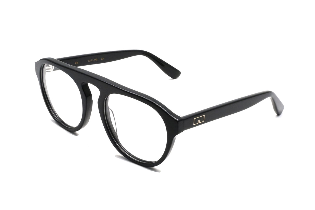 Óculos graduados greyhounders blai v c1 black negro pilot unisex tamanho 52mm - Vista principal