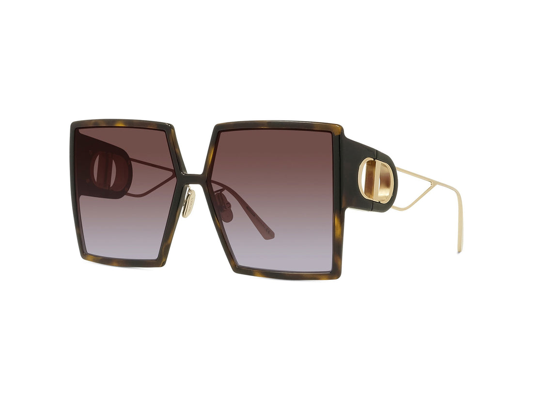 Zonnebrillen dior 30montaigne su 22f2 havana geometric femenino maat 58mm - Hoofdaanzicht