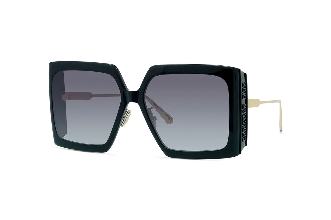 Zonnebrillen diorsolar s2u 10a1 black geometric femenino maat 59mm - Hoofdaanzicht