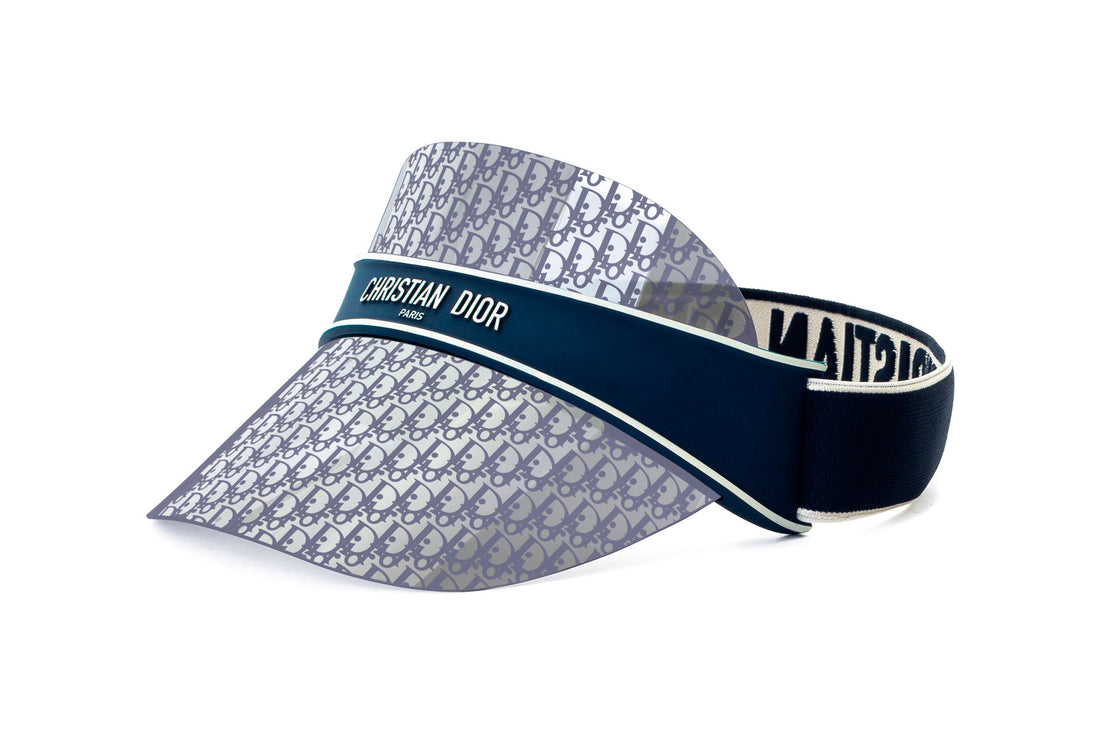 Zonnebrillen diorclub v1u 31b8 0 white visors femenino maat 0mm - Hoofdaanzicht