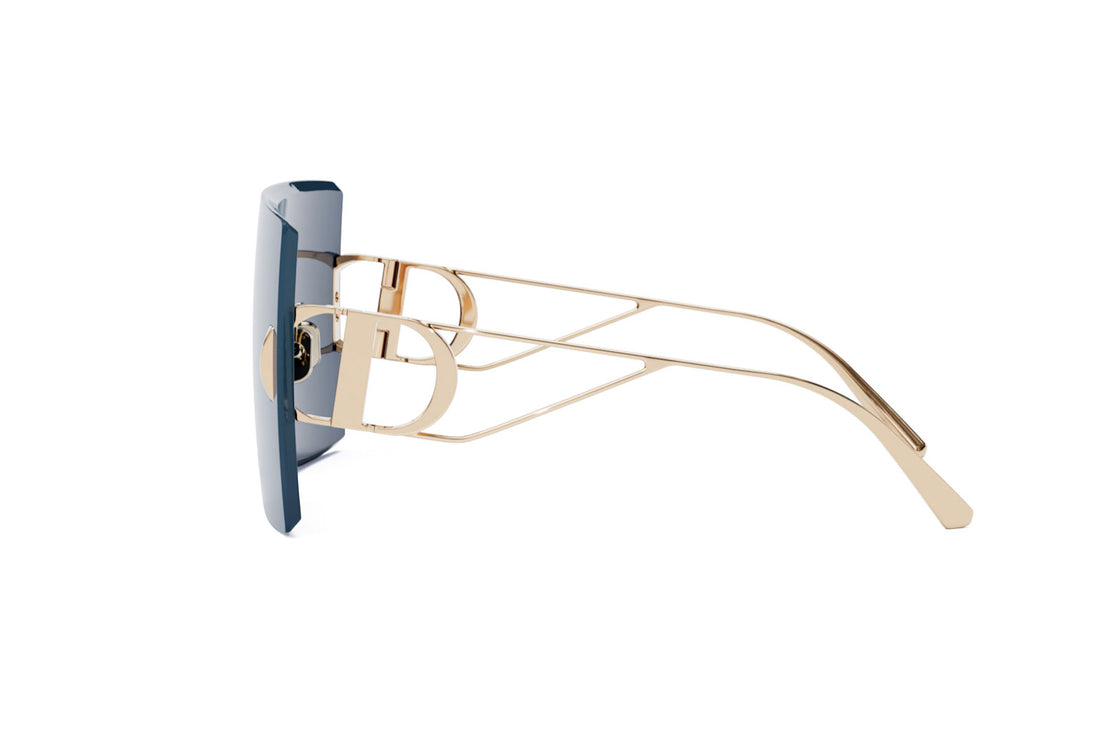 Óculos de sol dior 30montaigne m1u b0b0 gold mask femenino tamanho 0mm - Vista de detalhe