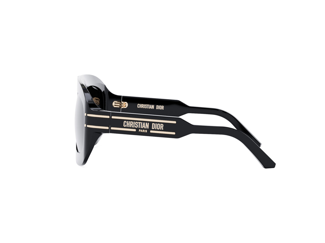 Óculos de sol diorsignature m1u 10a1 black rectangular femenino tamanho 58mm - Vista de detalhe