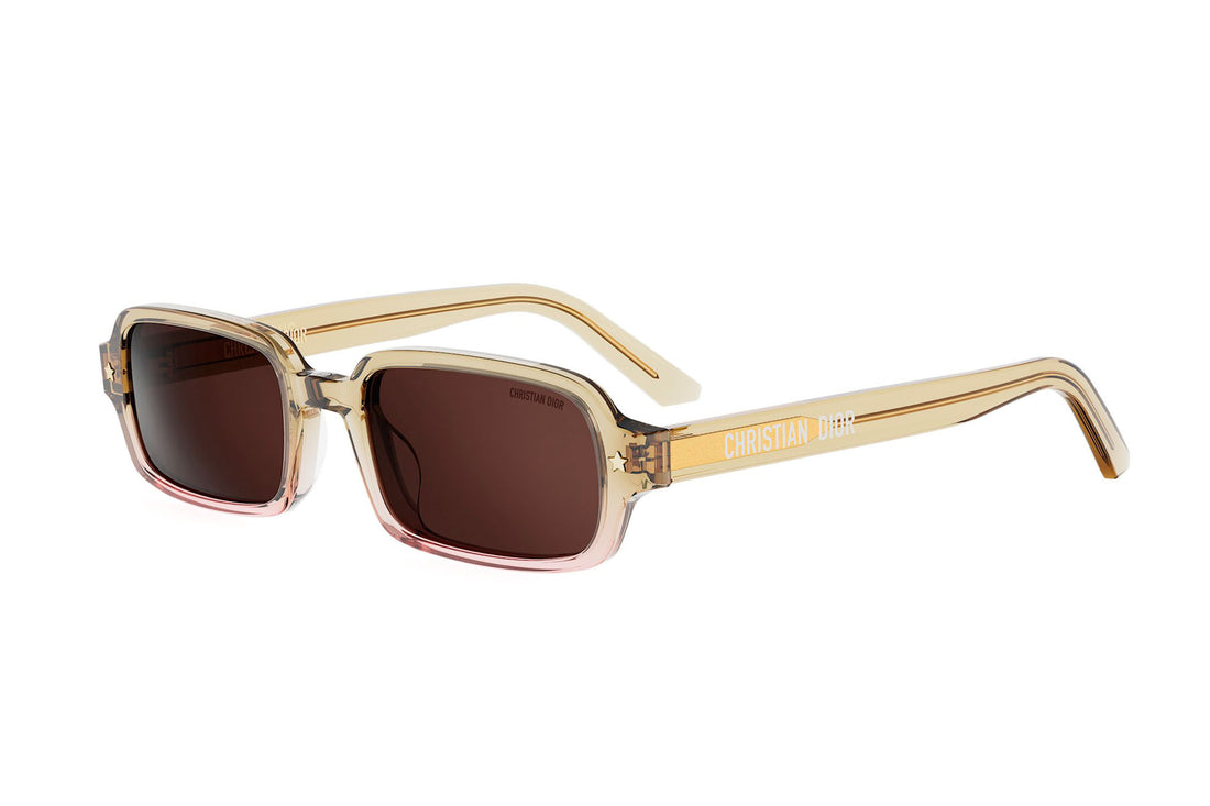Sunglasses diorpacific s3i 67f0 yellow rectangular femenino size 52mm - Main view