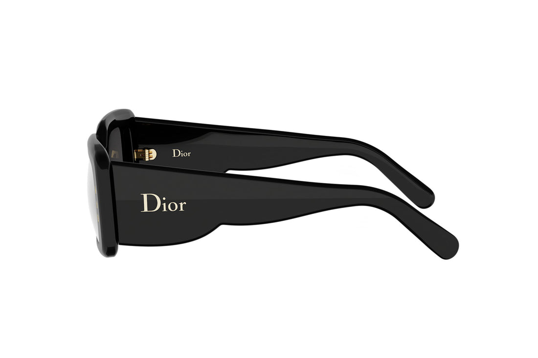 Óculos de sol diorluckycharms s1i 10a0 black rectangular femenino tamanho 51mm - Vista de detalhe