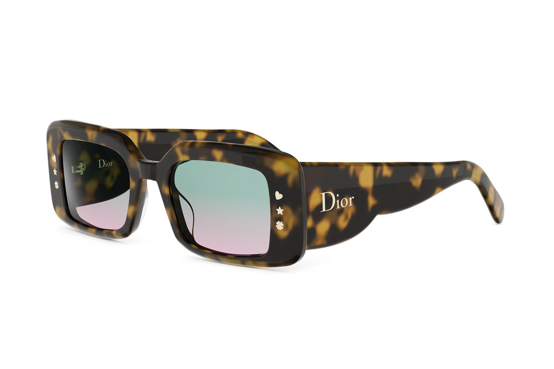 Óculos de sol diorluckycharms s1i 20o2 havana rectangular femenino tamanho 51mm - Vista principal